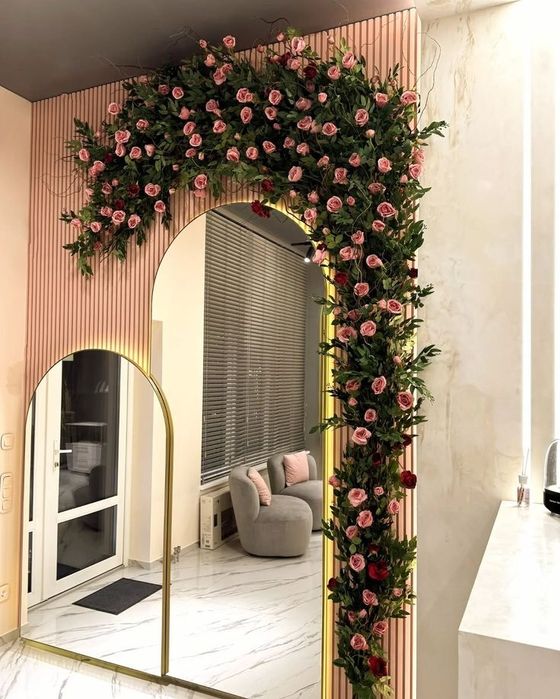 Суней дарахтлар гулар декор