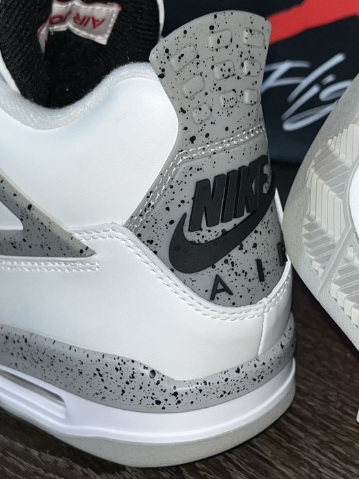 Jordan 4 Retro „white cement”