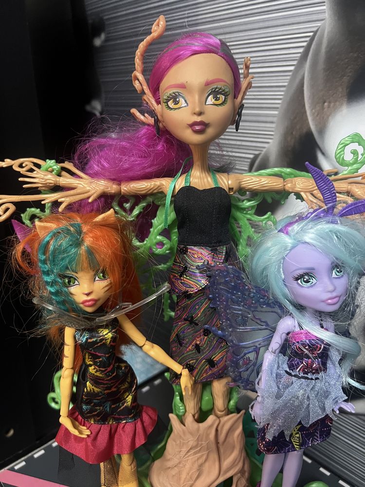 papusi de colectie monster high plata in cont