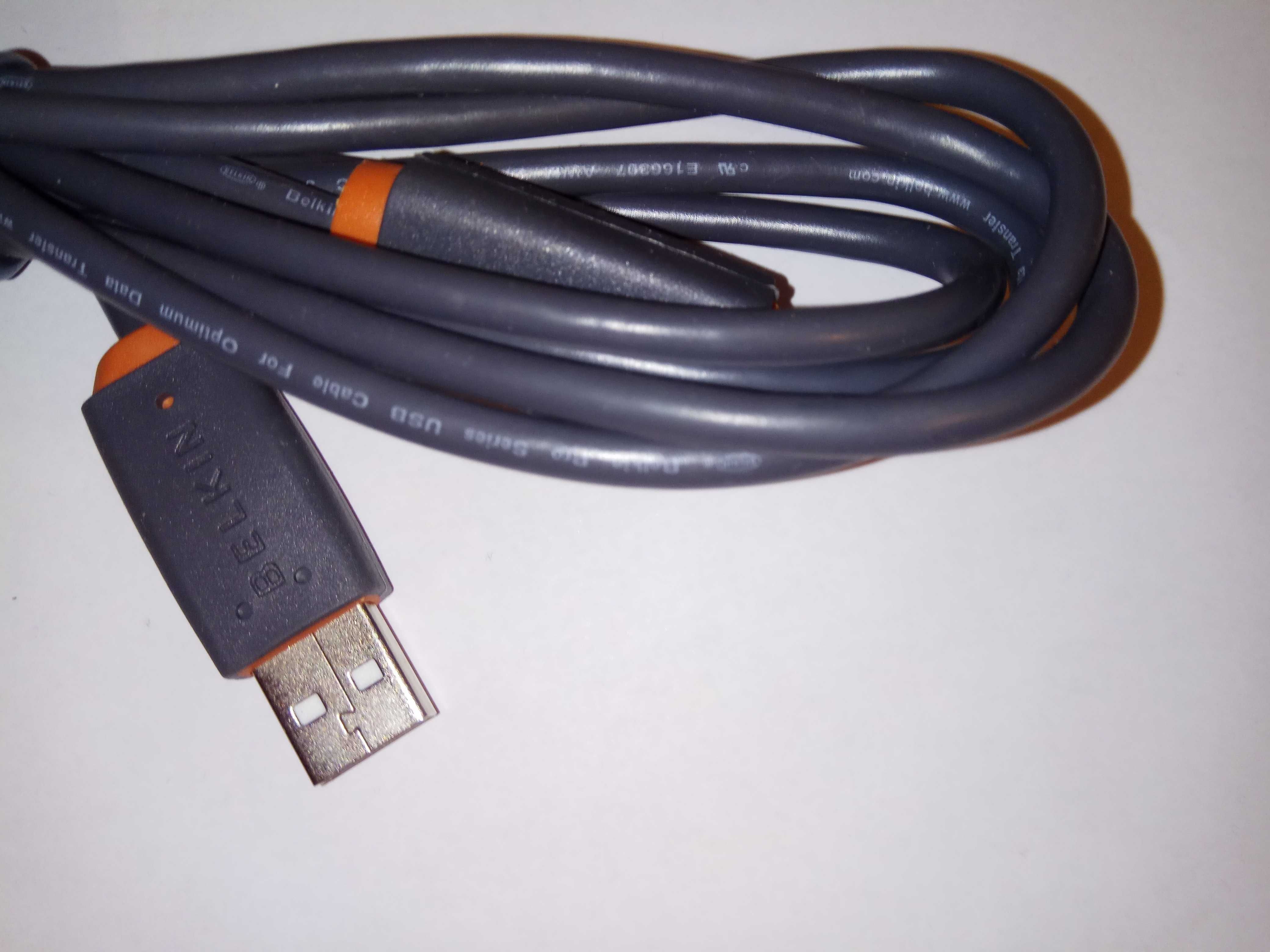 Cablu extensie (prelungitor) Belkin USB 2.0 (AM-AF) 1.8m. NOU.