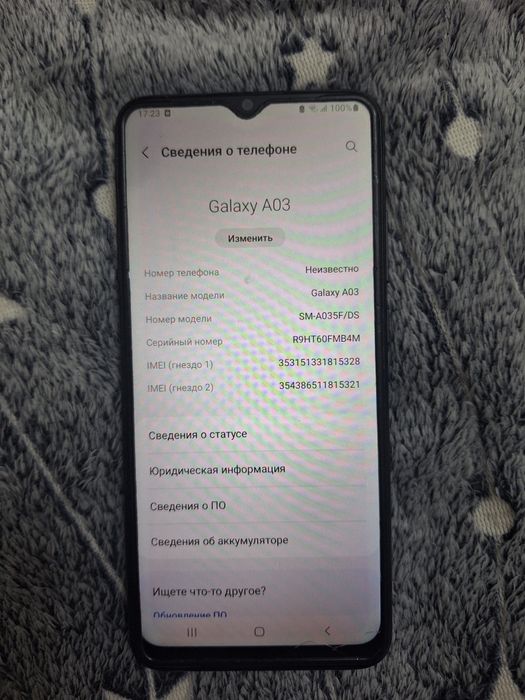 Самсунг Galaxy A03