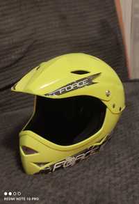 Casca Force Downhill Junior fluo lucios S-M