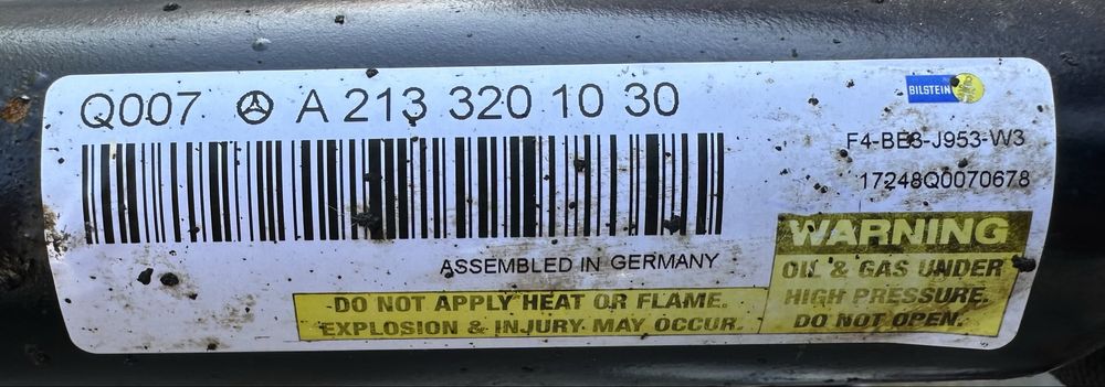 Amortizoare spate / Telescoape spate Mercedes E W213, CLS C257