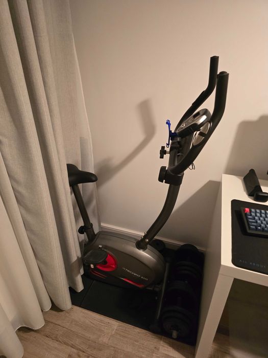 Bicicleta fitness TechFit B330 + covor  protectie Techfit PVCSMALL1