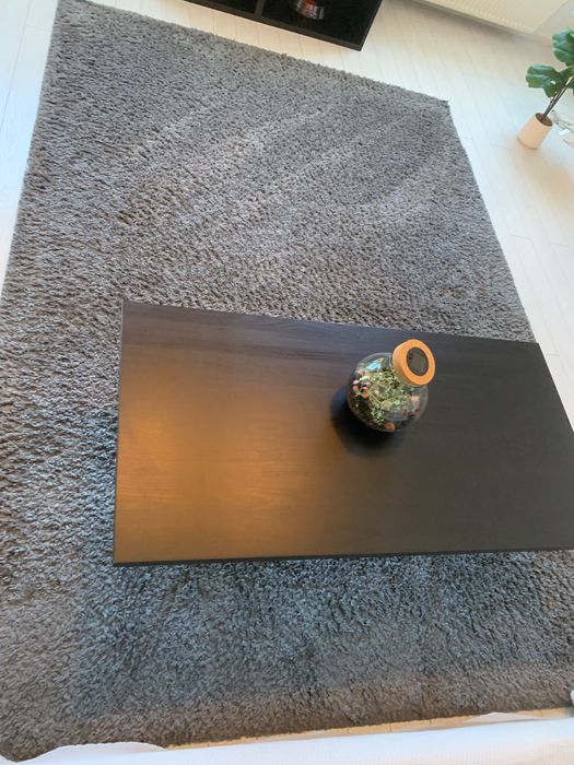 Covor Shaggy, fir lung, gri