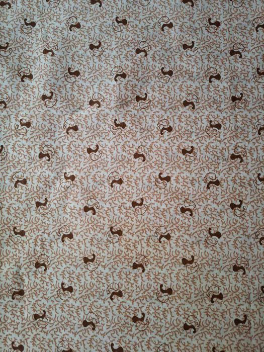 Отрез натуральной ткани штапель 4 метра