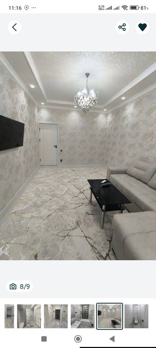 Сдам Чиланзар 1 КВ. 1комнатная 3этаж/4. Ориентир 66 школа