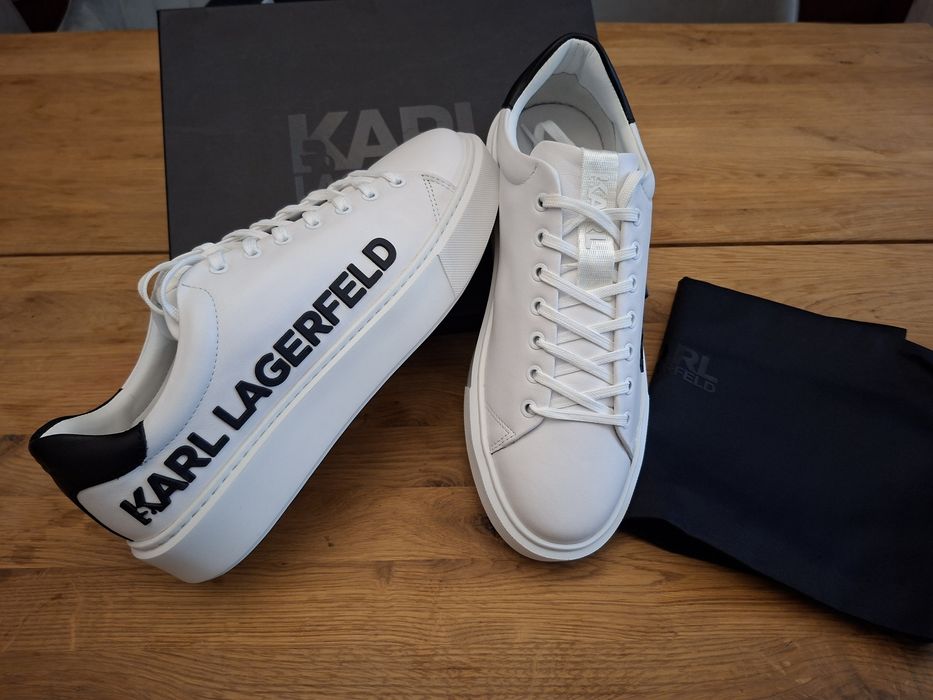 Кожени кецове Karl Lagerfeld