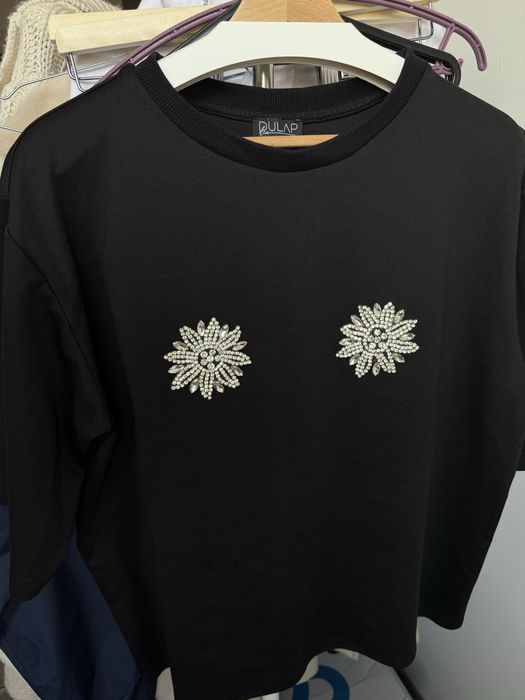 Tricou dindulap cu aplicatii
