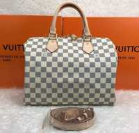 Geanta Louis Vuitton Speedy, new collection, curea detasabila, saculet