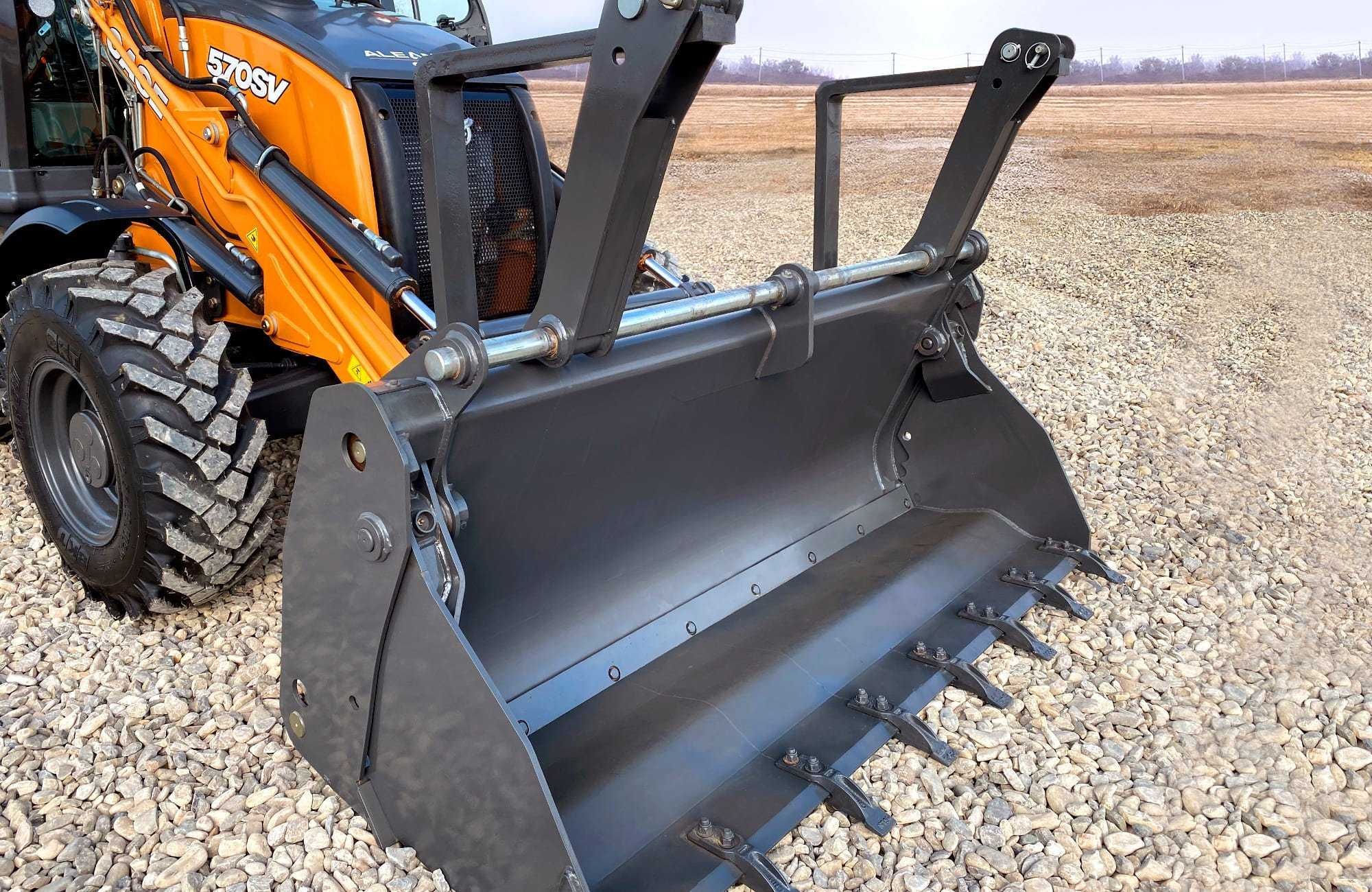 Американский экскаватор-погрузчик CASE 570SV