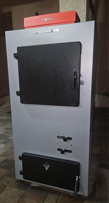 Cazan pe lemne Viessmann Vitoligno 100