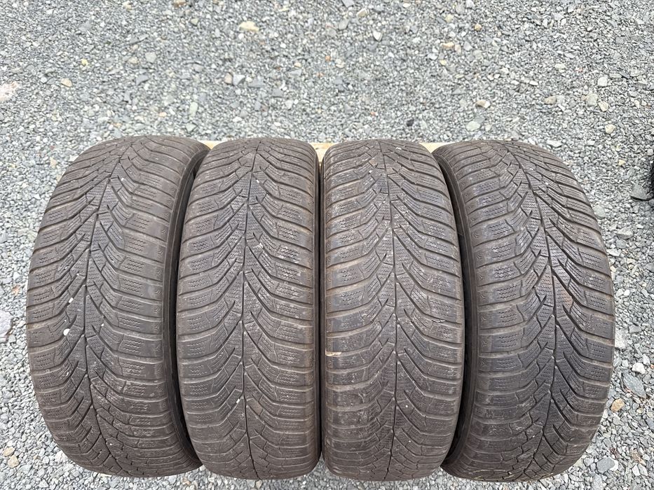4бр. Зимни Гуми С Борд 205/60R/16 -KUMHO- DOT:3023- 6.3мм+5.7мм