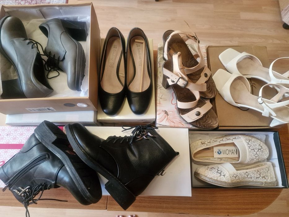 Обувки /делови, естествена кожа/+ подарък