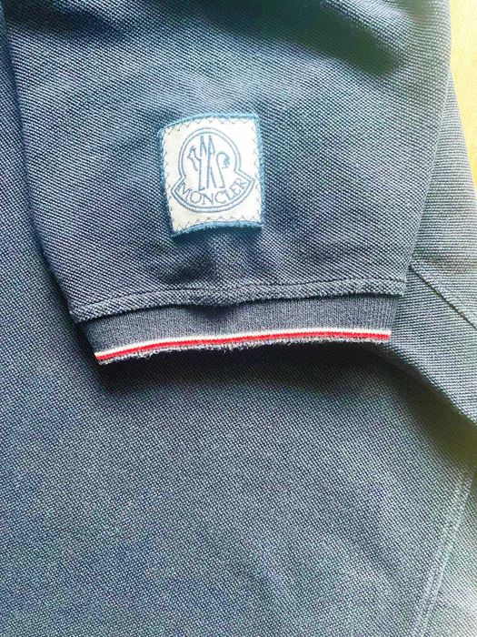Tricou Moncler original, pentru barbati, marimea S,  bleumarin