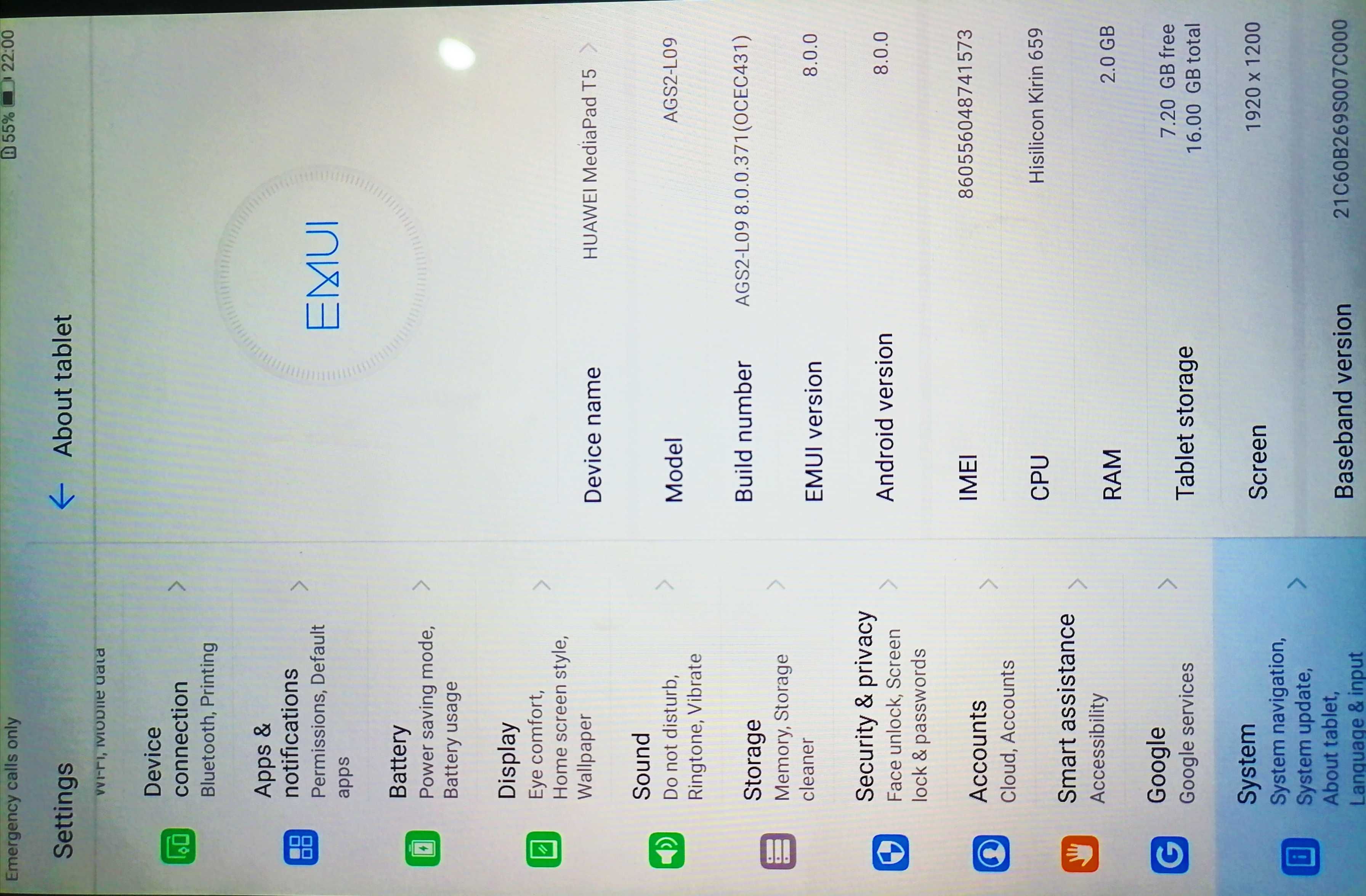Tabletă Huawei MediaPad  T5