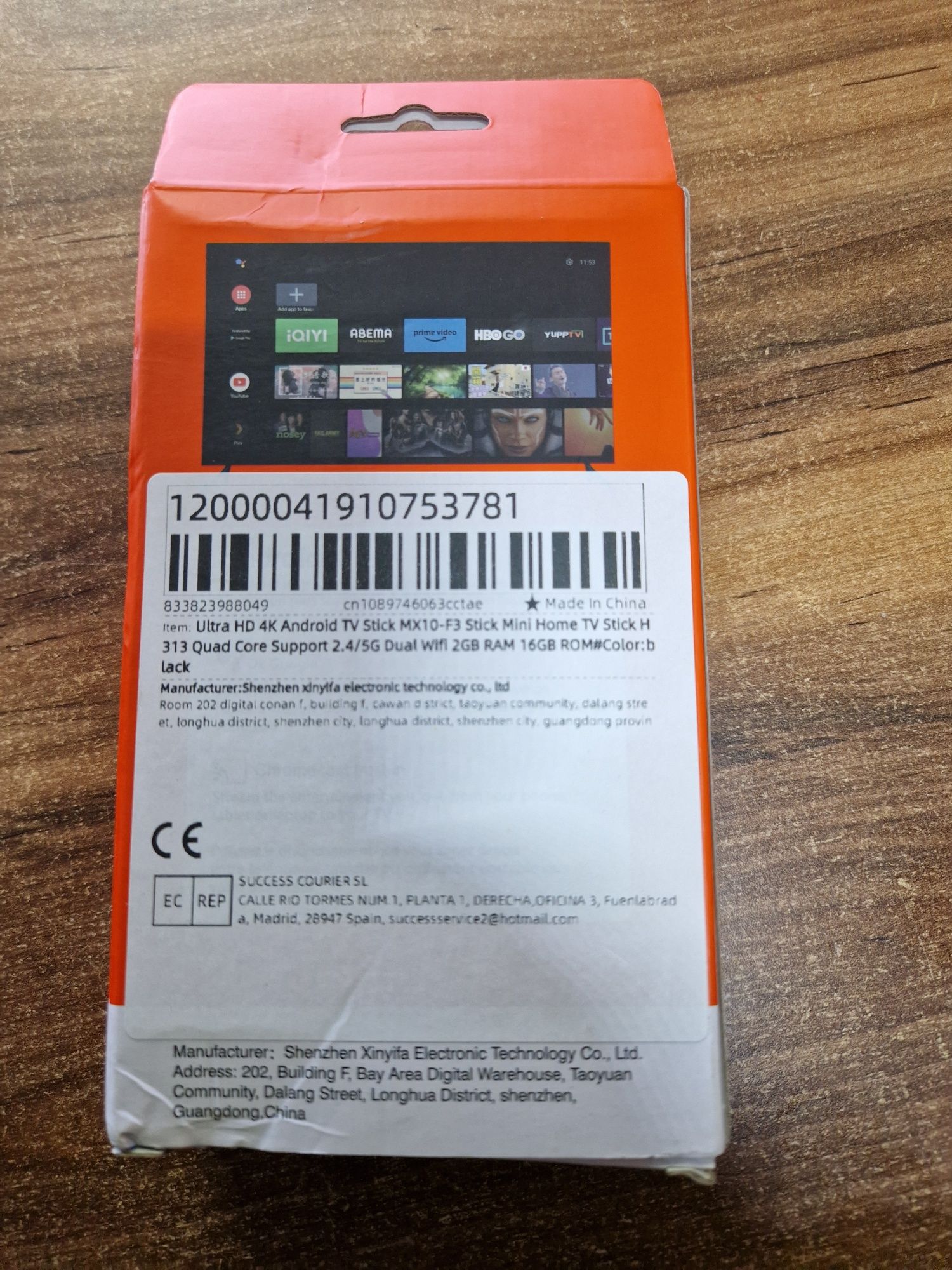 Stick hdmi cu Android 2gb/16gb