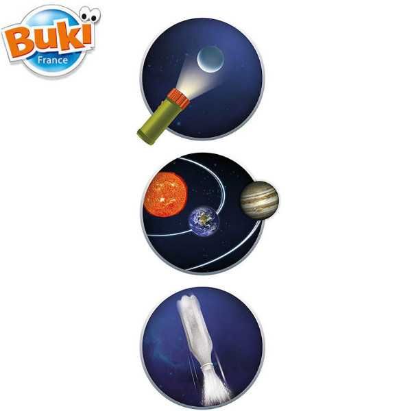 Детски телескоп Buki France Space, образователна играчка