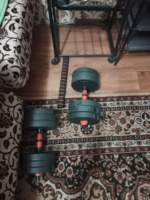 Гантели разборные каждая по 10кг