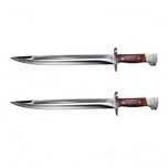 Set doua cutite AK pentru camping si vanatoare, IdeallStore®, 43 cm