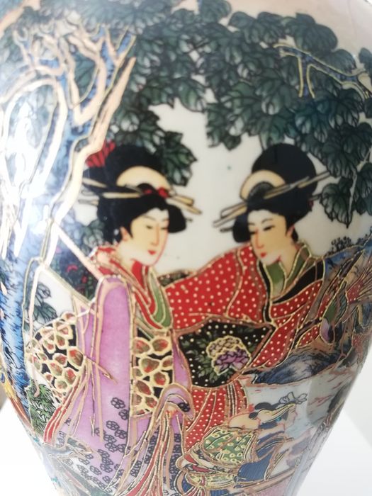 Vaza japoneza stil Satsuma