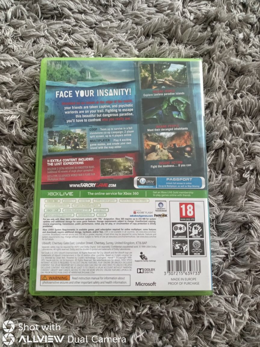 Transport GRATUIT Joc/jocuri Far Cry 3 Xbox360/Xbox one original