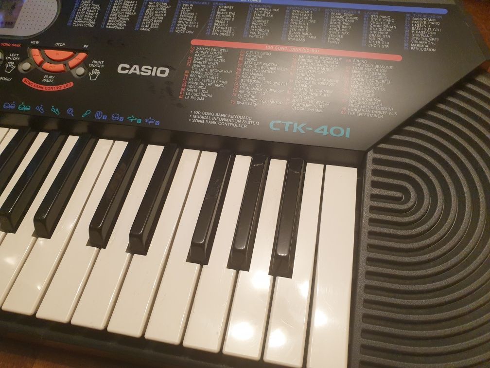 Orga electronica Casio CTK 401