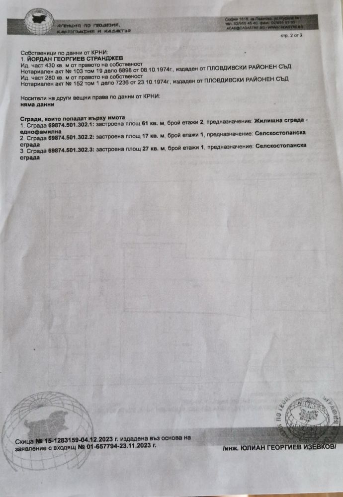 Продавам къща село Строево