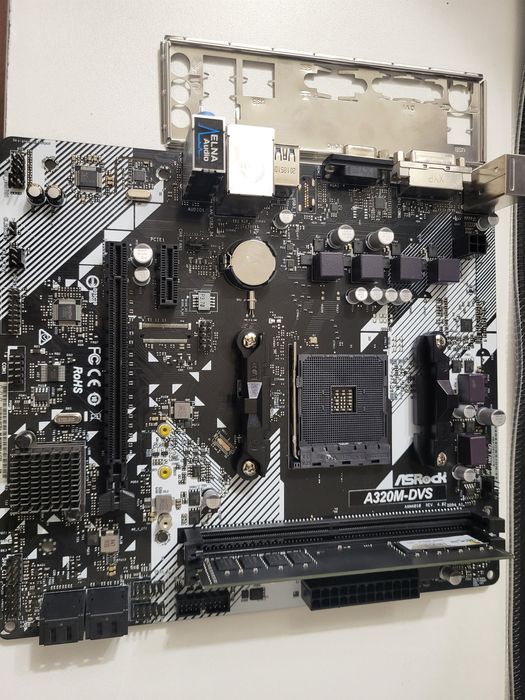 Материнская плата asrock a320m dvs