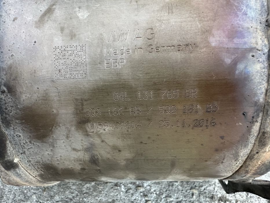 DPF за Фолксваген Голф 7, Ауди, Сеат,Шкода 1.6tdi