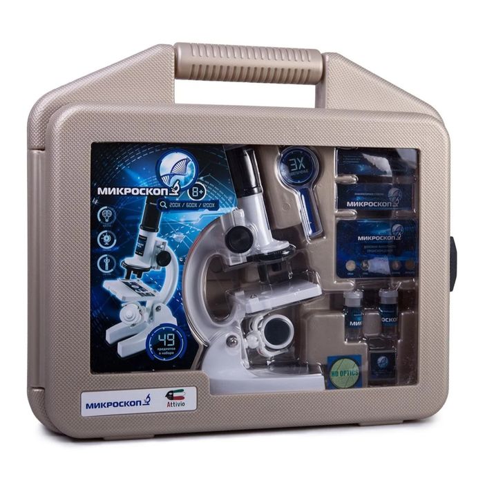 Микроскоп в отличном состоянии