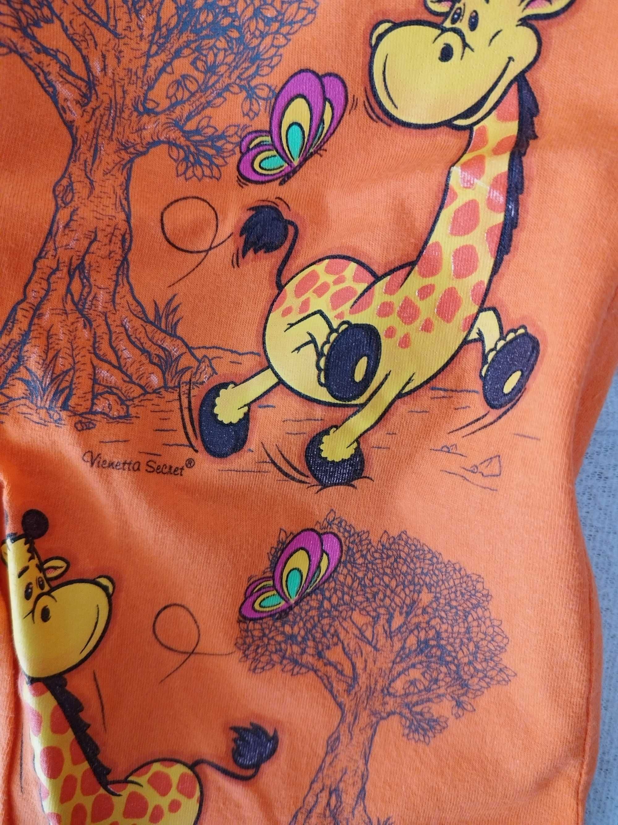 Pijama girafa 5-6 ani