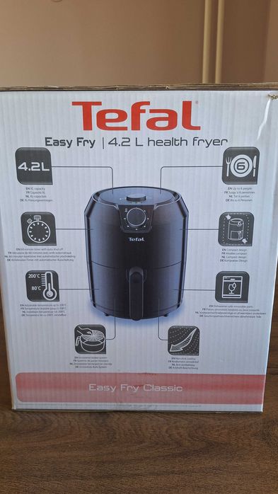 Air fryer Tefal Easy Fry Classic XL EY201815, 1.2 кг, 1500 W