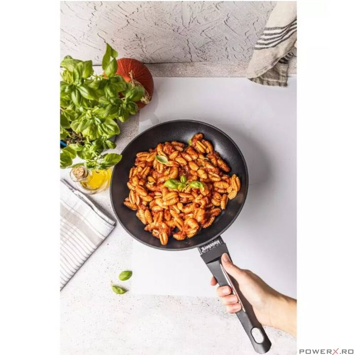 Tigaie din aluminiu, cu strat din marmura, 28cm, Klausberg