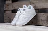 Кроссовки zx700 adidas white кожаные