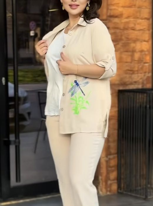 Тройка брючной костюм