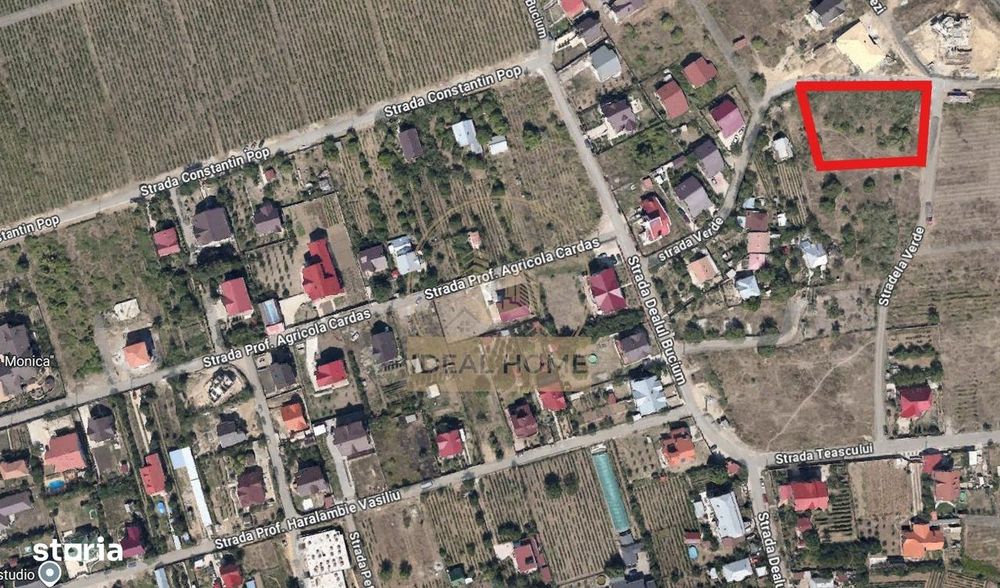 Teren intravilan - toate utilitatile zona Bucium