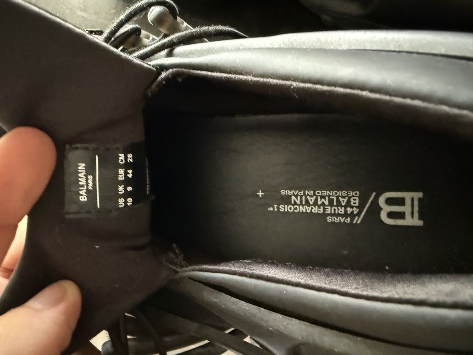 Balmain unicorn full black originali 100%