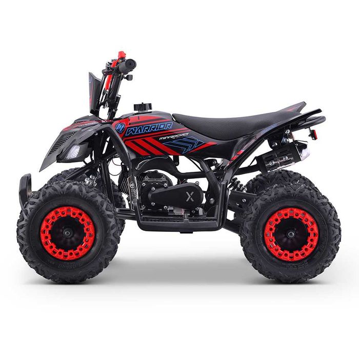 Atv copii 49cc MiniWarrior 6" rosu
