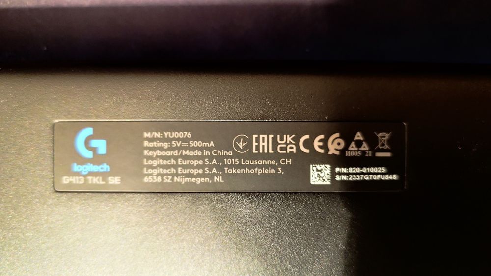 Logitech G413 TKL Se