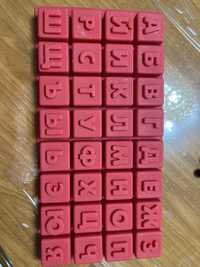 Буквы формы для шоколада
