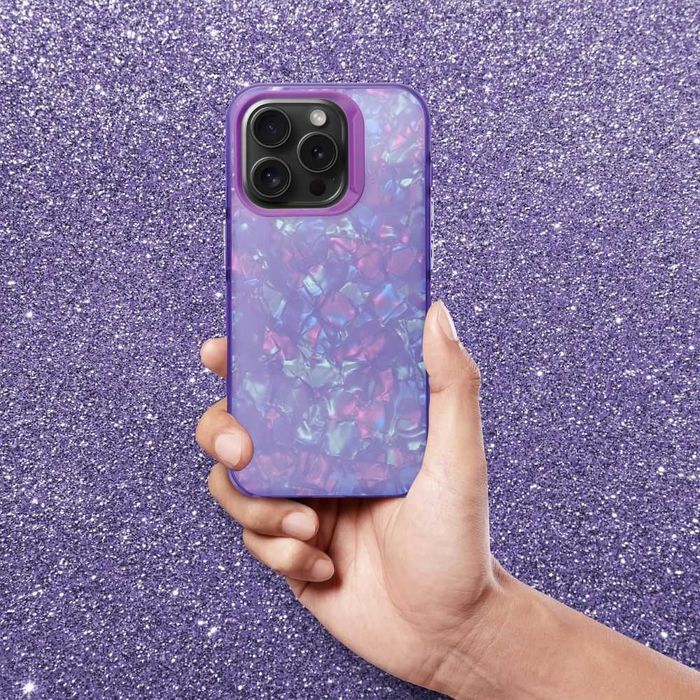 Husa iPhone 16 . 16 Pro . 16 Plus . 16 Pro Max - Tutti Frutti - Violet