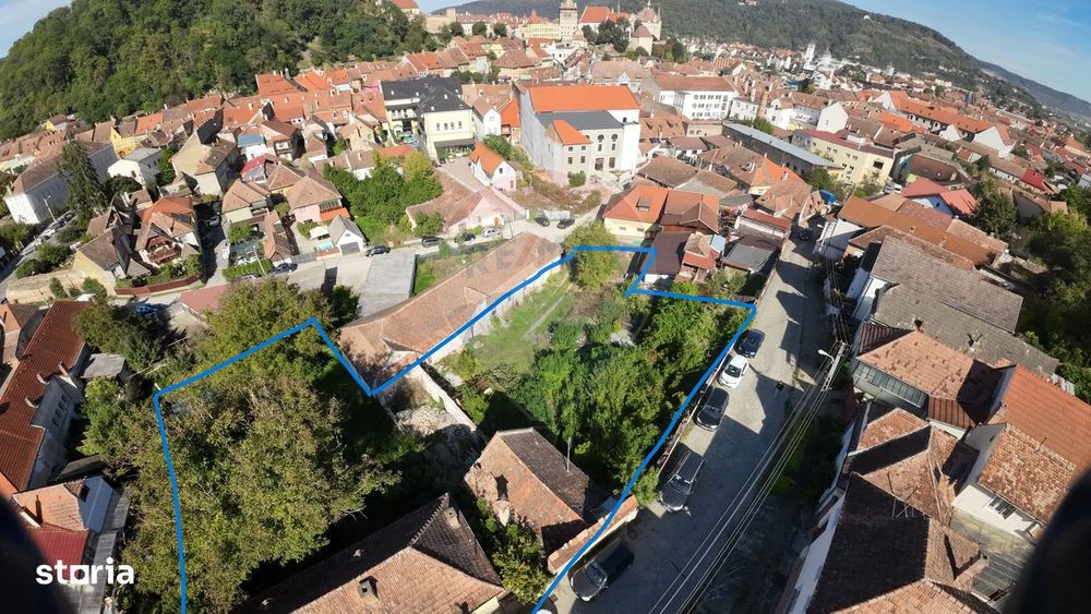 Teren intravilan 1949 mp, central, Sighișoara, str. George Coșbuc