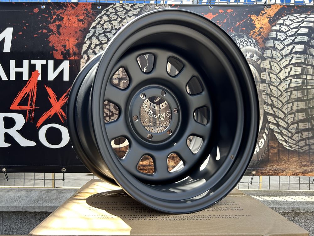 17" 6х139.7 Минусови Стоманени Джанти 4х4 Toyota Nissan Mitsubishi