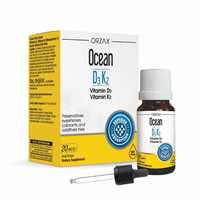 Orzax Ocean D3+K2 1000 iu drop 20ml | Витамин Д3+К2