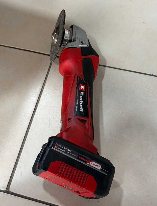 Акумулаторен ъглошлайф Einhell TE-AG 18/115-2 Li