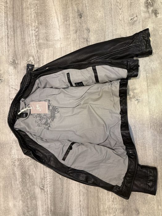 Geacă din piele naturală Gipsy, nouă cu etichetă – mărimea S