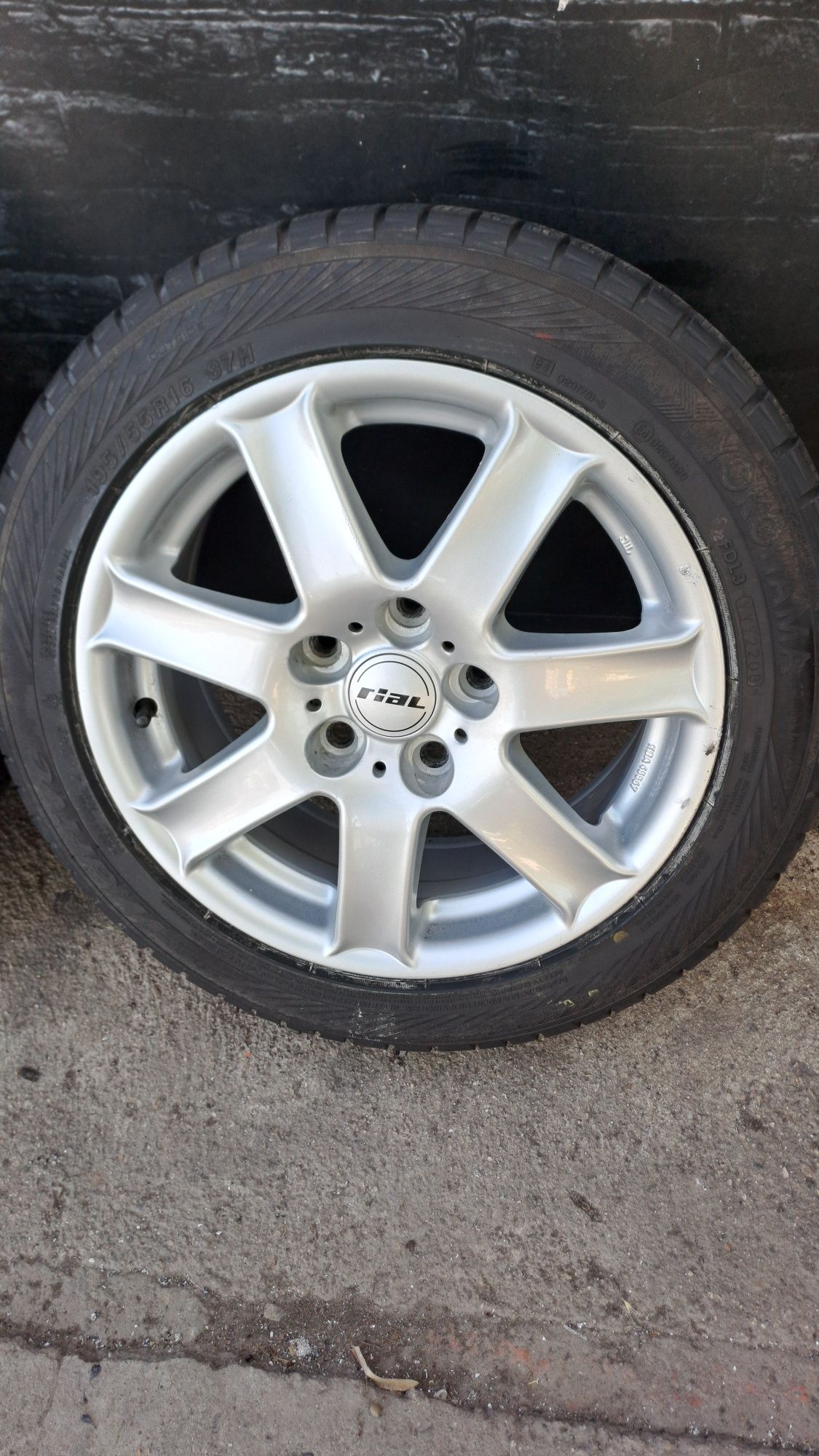 16" 5Х120мм Rial, 5X120mm BMW джанти с гуми