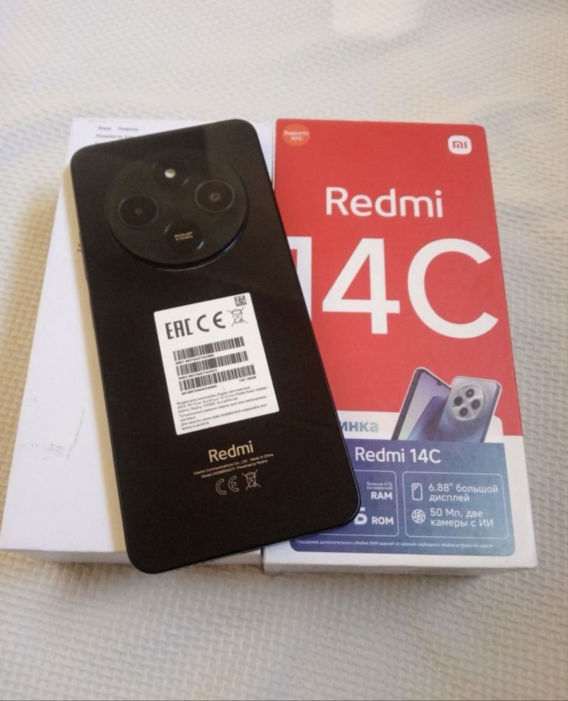 Redmi 14c 8/128 yangi full komplekt