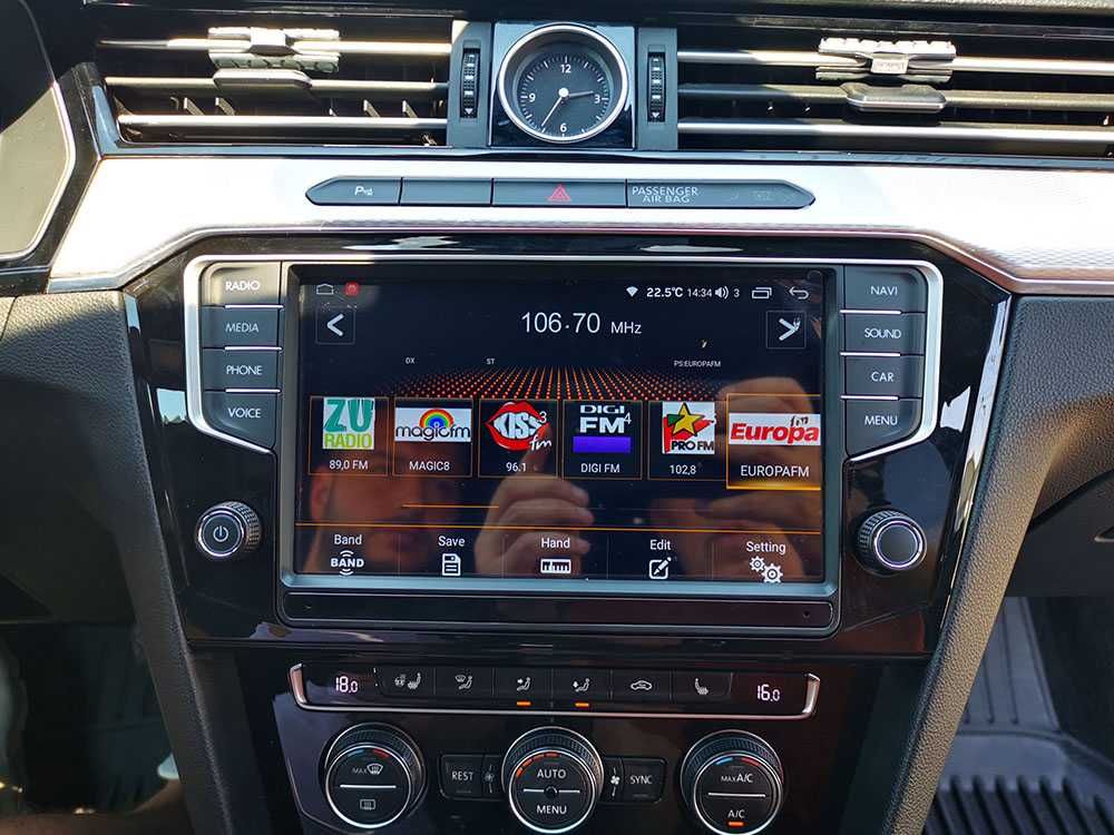 Navigatie VW Passat B8 2+32GB DSP Wifi Carplay si Android auto